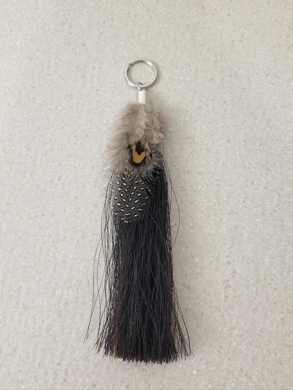 Horse Hair | Average Tassel Keychain